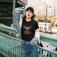 thumbnail image 2 of Womens Vintage New York City Graphic Print T-Shirt Soft Cotton Casual NYC Tee Cute American Shirt Holiday Gift Fashion Top, 2 of 9