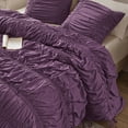 thumbnail image 2 of Romantic French Country Bedding Sets Microfiber Comforter Twin/Twin XL AllSeason Purple, 2 of 11