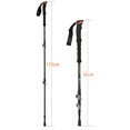 thumbnail image 2 of 2PCS 100% Carbon Fiber Trekking Pole Hiking Stick Ultralight Walking Stick for Hiking with extended EVA Foam Handle, 2 of 7
