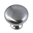 thumbnail image 5 of Design House 5-Pack 1.25" Mushroom Cabinet Knobs, Satin Chrome, 5 of 8