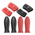 thumbnail image 3 of BUYISI 8Pcs Silicone Pan Handle and Pot Grips Heat Resistant Cover For Frying Skillet, 3 of 7