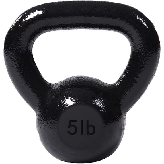 JFIT Kettlebell Weights Cast Iron, 5 LB