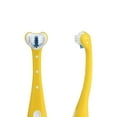 thumbnail image 3 of Frida Baby - SmileFrida - Toddler Triple-Angle Toothhugger Toothbrush Cleans All Sides at On - Yellow - 2+ Years, 3 of 7