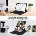 thumbnail image 6 of 360° Clear Rotatable Case + Rechargeable Keyboard & Mouse + 2 Screen Protectors for Lenovo 11” Tablets (M11 / Idea Tab 11 / K11 LTE),Green, 6 of 6