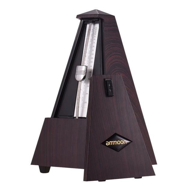 Riwcyla Universal Pyramid Mechanical Metronome ABS Material for Guitar Violin Piano Bass Musical Instrument Practice Tool for Beginners