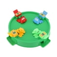 thumbnail image 3 of Juego de mesa familiar Hungry Frogs, juegos de mesa clásicos para niños de 3 años en adelante, Green Big Plate, inglés., 3 of 14