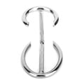 thumbnail image 1 of Soporte para brochas de afeitar BuyWeek Acero inoxidable resistente y duradero, 1 of 9