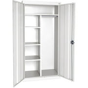 Elite Series Combination Cabinet with Adjustable Shelves, 36"W x 24"D x 78"H, White