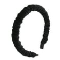thumbnail image 2 of Minnieouse Diadema de moda coreana, diadema hecha a mano de Color sólido, accesorio de belleza, herramienta de estilismo para niñas de fiesta, suministros Accesorio para el cabello Negro Minnieouse AP011316-07B, 2 of 6