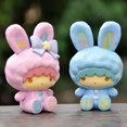 thumbnail image 2 of Caja sorpresa de la serie Cute Bunny de Sanrio con pompones flocados, sorpresa de corriente de marea My Melody, regalo decorativo kawaii para fanáticos del cumpleaños, 2 of 5