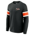 thumbnail image 2 of Men's Darius Rucker Collection by Fanatics Black Cincinnati Bengals Waffle-Knit Raglan Long Sleeve Henley T-Shirt, 2 of 6