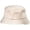 Biege, variant on CoCopeaunts Kids Bucket Hat and Women Bucket Cap Summer Sunscreen Men Pure Color Outdoor Collapsible Fisherman Hat 2 Sizes