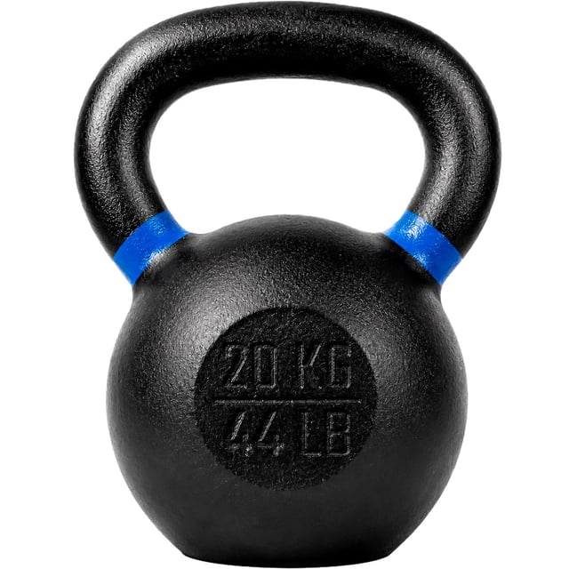 Pesa Rusa Kettlebell 44 Lb Hierro Fundido Crossfit Cast Iron