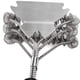 thumbnail image 4 of Raspador de cepillo para parrilla Soidarity Limpiador de barbacoa Plata, 4 of 6