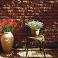 thumbnail image 6 of Morttic 6 Bundles Artificial Flowers Outdoor UV Resistant Outdoors Fake Plants Faux Plastic Flower in Bulk for Outside Porch Vase Home Window Decoration, White, 6 of 6