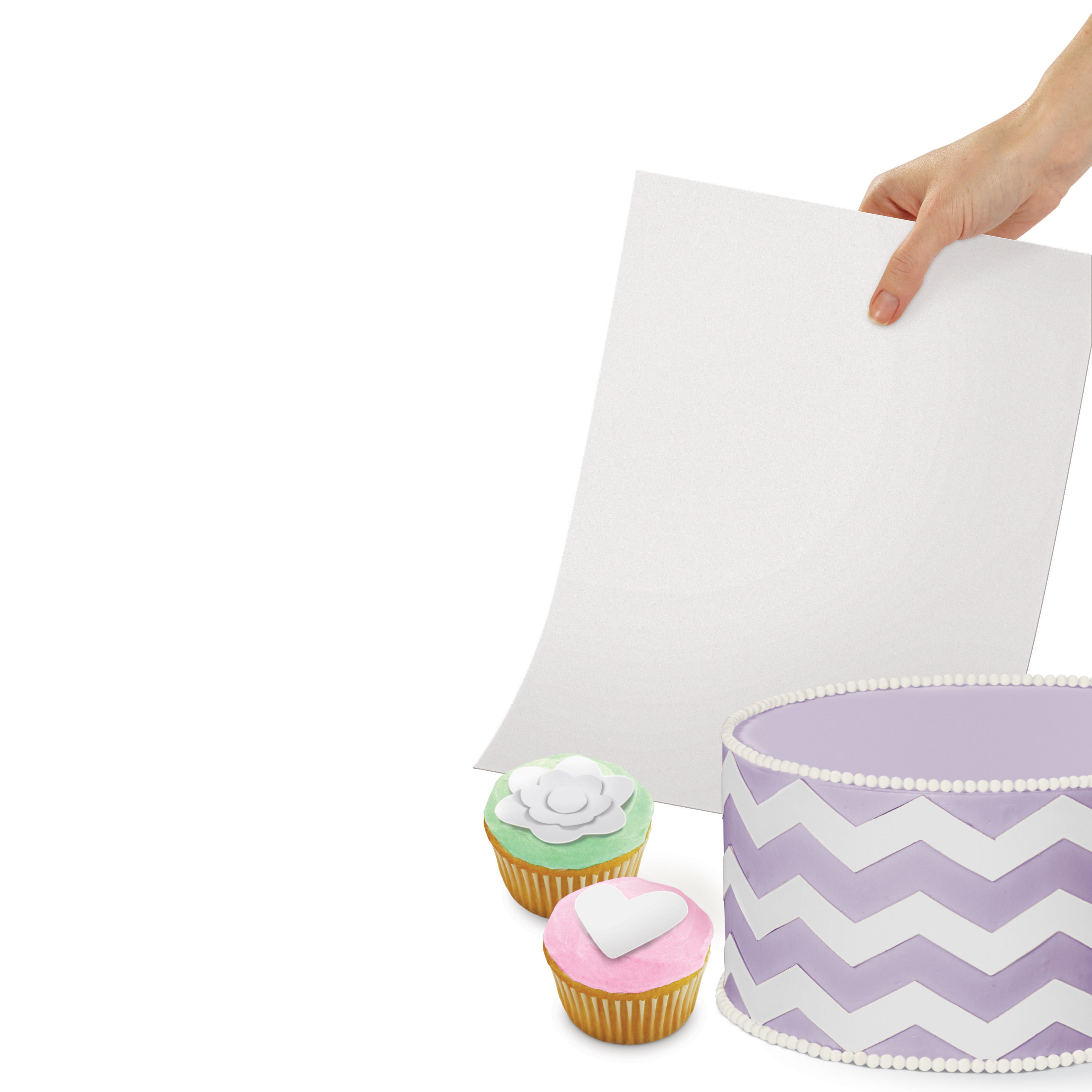 Wilton White Sugar Sheets Edible Decorating Paper - 0.85 oz. - Cake  Decorating Supplies