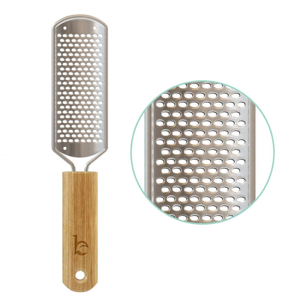 Beauty by Earth Foot File - Callus Remover Tool for Dead Skin Removal, At Home Pedicure Tools, Foot Rasp Callus Remover Feet and Heels, Smooth Soft Feet Using a Grater & Scraper