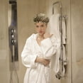 thumbnail image 3 of 2pcs Bonnets de Douche Double Couche PEVA Imperméable à l'Eau Élastiques Bonnets de Protection des Cheveux (Impression Léopard), 3 of 9