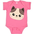 thumbnail image 3 of Inktastic Cute Cat, Little Cat, Cat Head, Brown Cat Boys or Girls Baby Bodysuit, 3 of 5