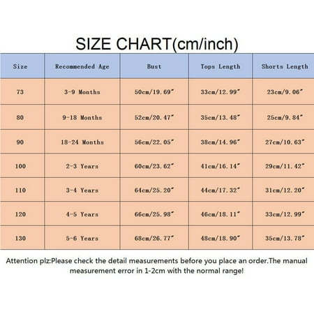

TAIAOJING Summer Baby Boy Girl Clothes Summer Kids Sleeveless Top+Shorts Casual Wear Set Bodysuit Outfits 2-3 Years