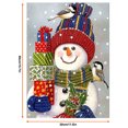 thumbnail image 4 of Pintura de diamantes de Navidad, pared de diamantes de imitación, adultos, decoración de cumpleaños de Año Nuevo, regalos de Papá Noel, muñeco de nieve, pinturas para el hogar tipo 11 Eigraketly HA009247-11, 4 of 6