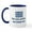 White/Navy Inside, variant on CafePress - Perfect Greek Mug - 11 oz Ceramic Mug - Novelty Coffee Tea Cup