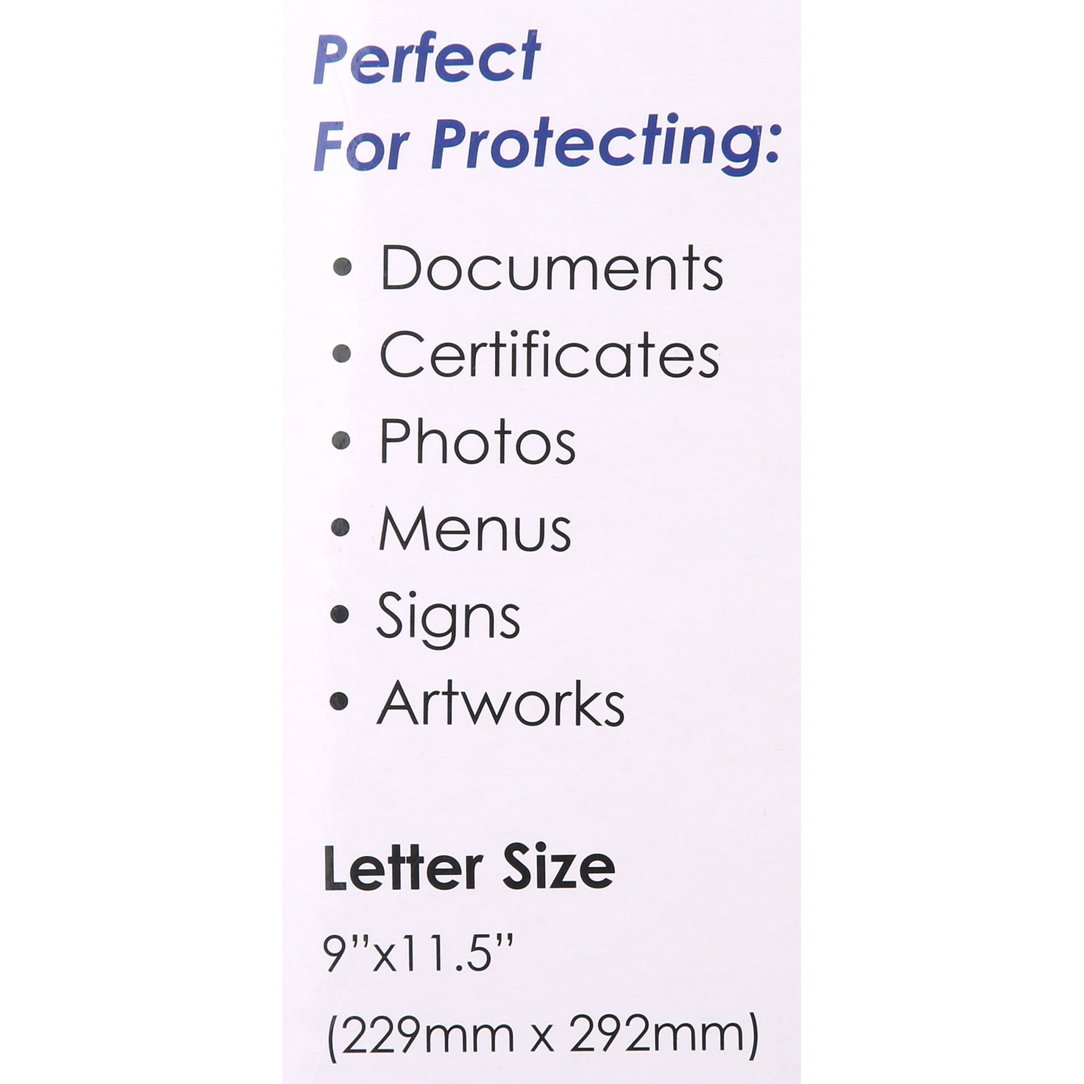 "Nuova Premium Thermal Laminating Pouches, 9"" x 11.5"", 3 mil, 200-Pack"