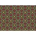 thumbnail image 1 of Ahgly Company Indoor Rectangle Patterned Wood Brown Area Rugs, 4' x 6', 1 of 6