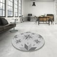 thumbnail image 4 of Ahgly Company Machine Washable Indoor Rectangle Transitional Gunmetal Gray Area Rugs, 2' x 3', 4 of 7