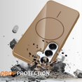 thumbnail image 4 of For Samsung Galaxy S25 Magnetic Case Compatible with MagSafe TPU Phone Back Cover with Lanyard - Bla, 4 of 5