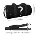 thumbnail image 4 of ZICANCN Fantasy Question Mark Pattern Travel Duffle Bag, Sports Tote Gym Bag Weekenders Bags for Women Men, 4 of 8