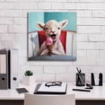 thumbnail image 5 of Epic Graffiti 'Kiddie Cone' by Lucia Heffernan, Canvas Wall Art, 18"x18", 5 of 8
