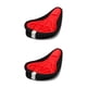 thumbnail image 1 of Sidaley Bicicleta a prueba de impactos Big Bum funda de cojín de asiento ciclismo de carretera algodón amortiguador estera de Rojo 2piezas, 1 of 6