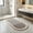A, variant on Kmonabie 40x120cm Room Divider Rug, Cool Absorbent Bedroom Bedside Rug for All Seasons, Soft Short Pile Polyester Fiber Carpet with Non Slip Backing