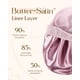 thumbnail image 3 of Gorro de seda YANIBEST para mujeres que duermen con forro de satén morado, 3 of 5