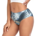 thumbnail image 2 of Balery Fantasy Swan Yacht Design Ropa Interior de Algodón para Mujer con Dibujo – Braguitas Cómodas y Elásticas, Estilo Clásico-X-Small, 2 of 6