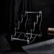 thumbnail image 4 of Acrylic Desktop Lightsaber Stand, 4-Tier Holder, Lightsaber Display Stand, Clear, 4 of 4