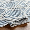 thumbnail image 5 of Hauteloom Rika Recycled Material Living Room, Bedroom Area Rug - Blue, Gray - 6' x 9', 5 of 8