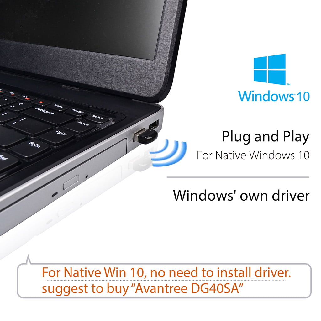 Compose lærer strøm Avantree DG40S Bluetooth 4.0 Bluetooth Adapter for Desktop  Computer/Notebook/Tablet/Smartphone - Walmart.com