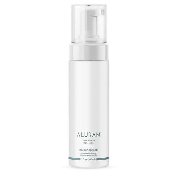 {7 oz} Aluram Clean Beauty Collection Volumizing Foam w/ SLEEKSHOP Hair Rat Tail Steel Pin Comb for Scalp