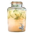 thumbnail image 1 of Mason Jar Dispensador de Bebidas Vintage de Vidrio con Tapa de 8 Litros 1 Pieza Transparente, 1 of 7