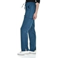 thumbnail image 5 of Marilyn Monroe Womens Stretch Eight-Pocket Straight Leg Scrub Cargo Pants, 5 of 5