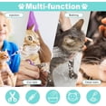 thumbnail image 5 of Cat Bathing Bag - Adjustable Cat Washing Net Anti-bite & Anti-Scratch Cat Shower Restraint Bag, Breathable Mesh Cat Grooming Bag for Bath, Nail Trimming & Injection, 5 of 7