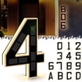 thumbnail image 1 of Solar Powered House Numbers Waterproof LED Address Sign with Backlit Numbers for Outside Home, 1 of 9