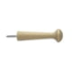 thumbnail image 1 of Clavijas Agitadoras Atornilladas De Madera Dura De Abedul - Longitud De Madera De 2,9 Pulgadas Más Perno Colgante - Paquete De 10, 1 of 5