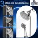 thumbnail image 2 of Doble Regaderas para Baño, Cabeza de Ducha de Lluvia de Alta Presión, 3 Modos Ducha con Rociado Suave con Tubo, Diseño de Interfaz Universal Con Soporte, 2 of 4