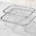 thumbnail image 5 of 1Pc Air Fryer Rack Air Fryer Accessory Rack Stainless Steel For Kitchen Air Fryer (I), 5 of 5