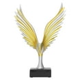 thumbnail image 2 of Eagle Wing Craftwork Sculpture, Abstract Eagle Desktop Decoration Figurine Table Decor Statue Home Decor Desk Ornament with Base for Office Living Room Study Hotel, 2 of 7