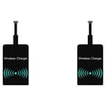 thumbnail image 1 of relayinert Universal Type C /Micro USB / Wireless Charger Charging Receiver Interface Paster for for Android Reverse Android reverse 2Set, 1 of 6