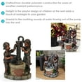 thumbnail image 3 of Sunnydaze Jack and Jill at Farmhouse Pump Polyresin Outdoor Water Fountain, 3 of 13